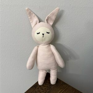 13” Fabelab pink bunny plush